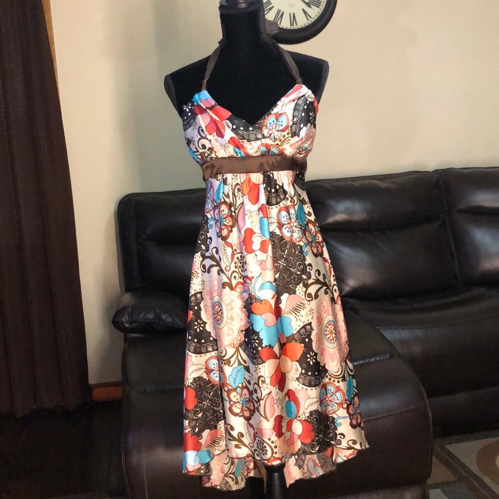 iZBYER Silk Floral Dress Size 11